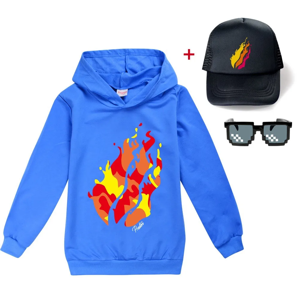 Новый 2021 подростков PRESTONPLAYZ крутые футболки для девочек и мальчиков Престон Playz