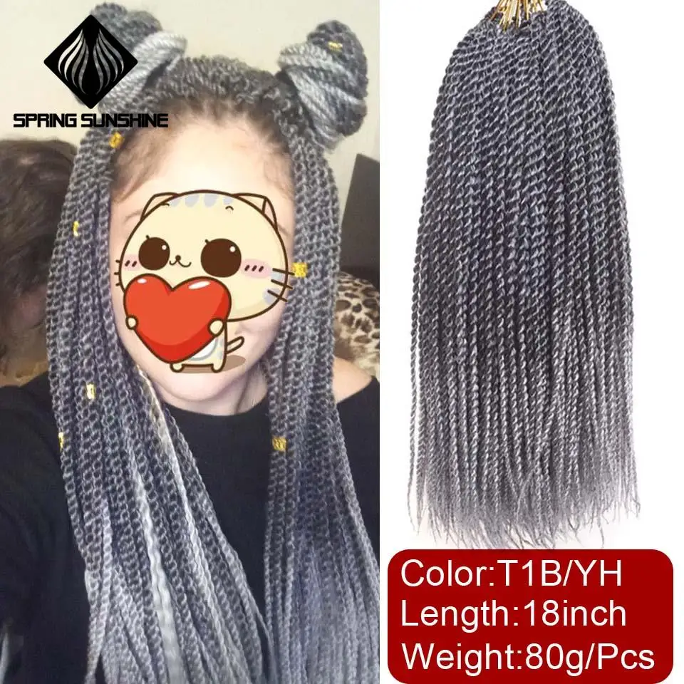 Косички из сенегальского плетеного крючком 14 18 дюймов| |