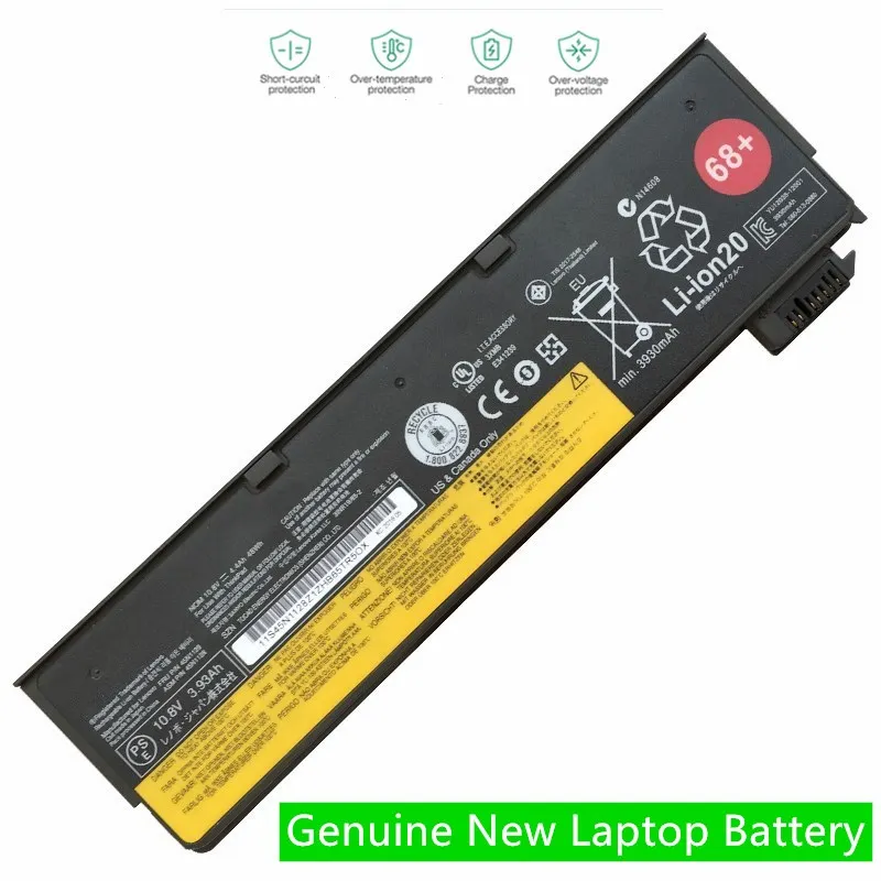 ONEVAN Genuine 72Wh 48Wh Laptop Battery For Lenovo ThinkPad X240 X250 X260 T440S T440 T450S S440 S540 W550s L450 L470 T460T