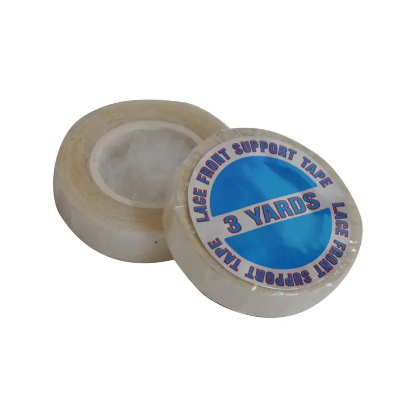 

1.0cm*3yards Transparent Lace Front Tape Hair Adhesive Tape Wig Double Sided Tape For Lace Wig Hair Extension Accessory