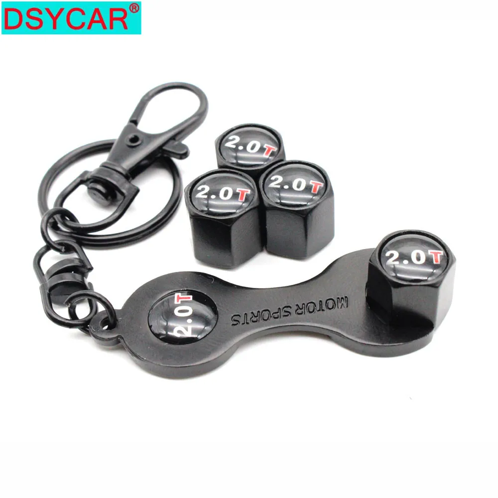 DSYCAR 1 комплект цинковый сплав противоугонное автомобильное колесо крышки