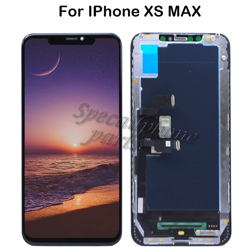 ЖК дисплей для Iphone XS MAX с сенсорным экраном и дигитайзером запасные части в сборе