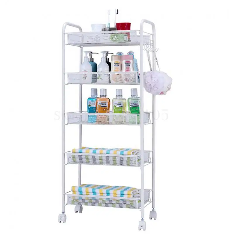 Кухонный стеллаж для хранения сортировки напольный автомобильный Стеллаж с