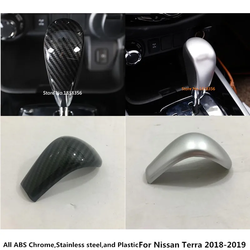 

Для Nissan Terra 2018 2019 2020 кузова автомобиля наконечник кия отделкой пайетками ABS Шестерни Крышка для включения и выключения Управление Рамка свет...