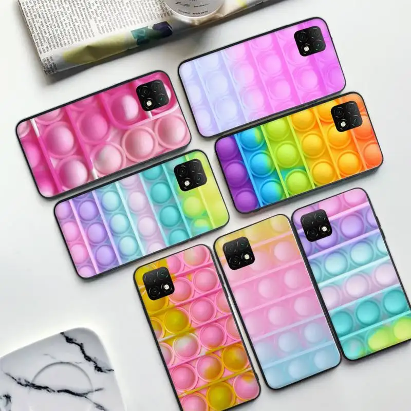 

Bubble Fidget Reliver Antistress Phone Case For Samsung A6S A8 PlUS A720 A750 A530 A9 STAR A30 A40 A50 A70 A10 A20S A2CORE shell