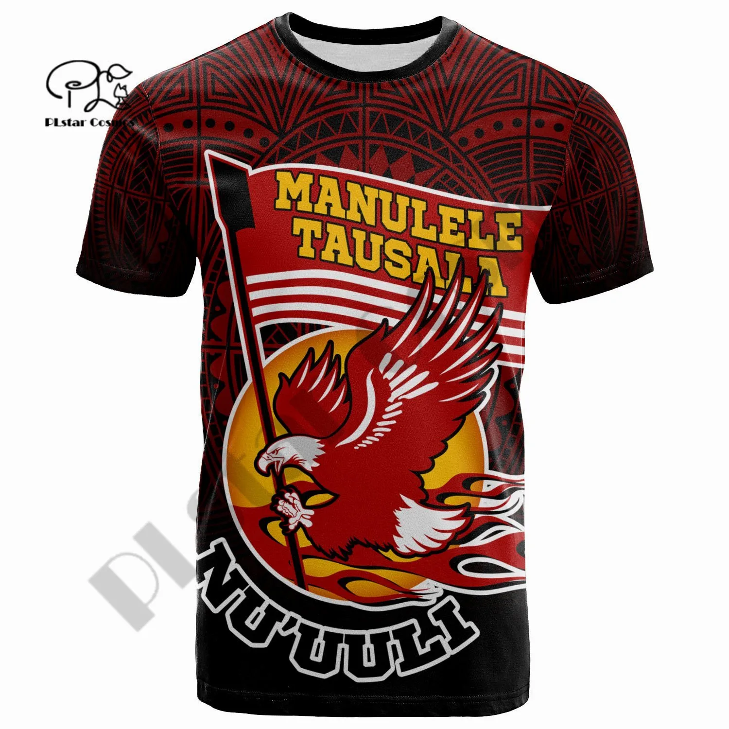 Летняя новая модная Самоа футболка PLstar Cosmos с забавными цветами и татуировками