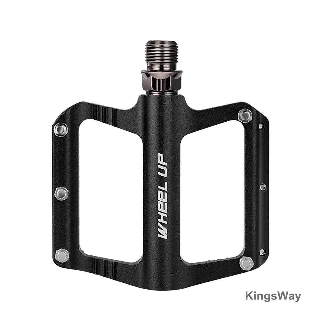 

Black 4 Bearing Bicycle Pedal Anti-skid Ultra-light Mountain Bike Pedals Sealed Bearing Bicycle Accessories