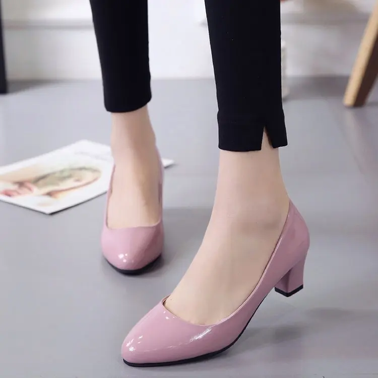 

Female Pumps Nude Shallow Mouth Women Shoes Fashion Office Work Wedding Party Shoes Ladies Low Heel Shoes Woman Autumnss54