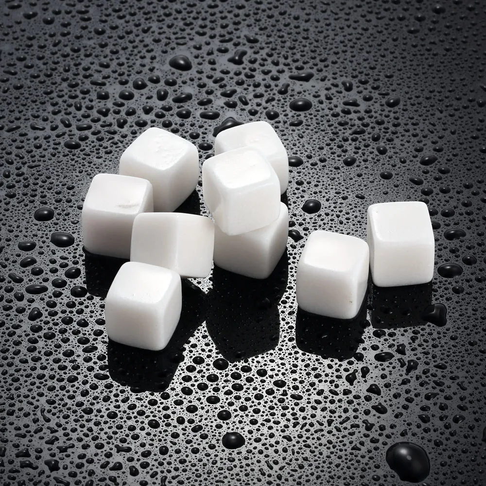 9 шт./компл. натуральные камни для виски льда кулер напитков кубики пивные гранит