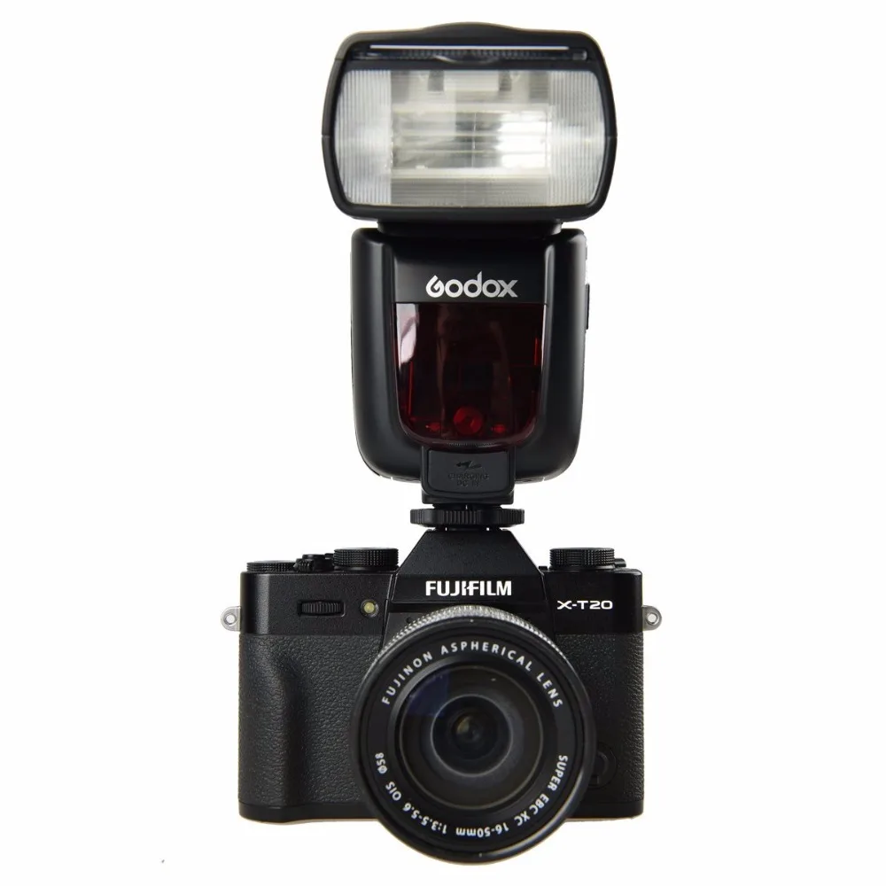 Godox TT685 TT685F Вспышка Speedlite 2 4 г X-Системы 1/8000S TTL HSS Сверло для ЖК-дисплея с подсветкой