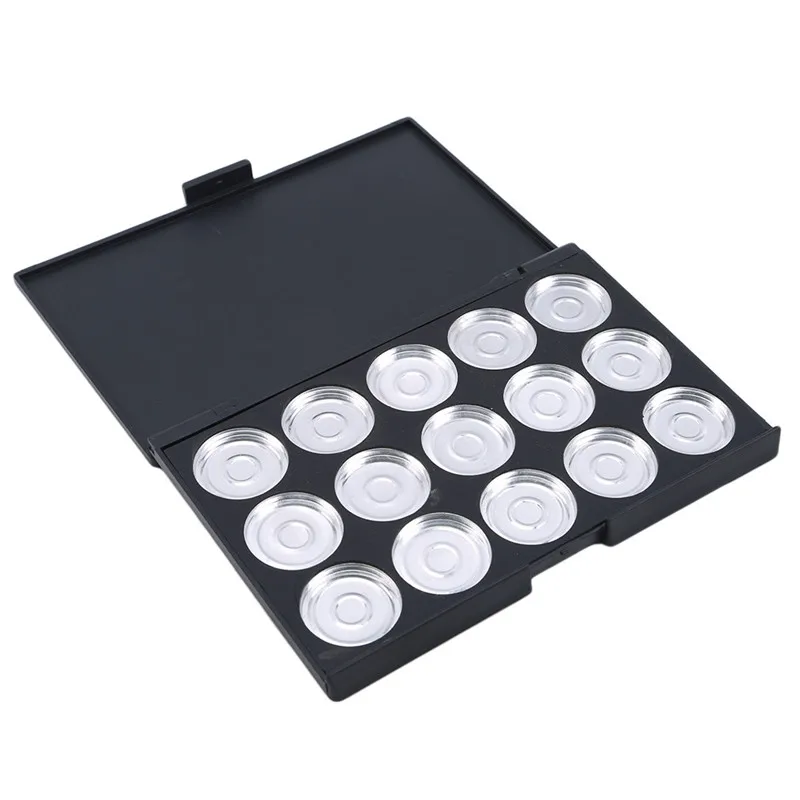 Тени для век Магнитная коробка хранения Чехол макияжа Палитра пустая палитра