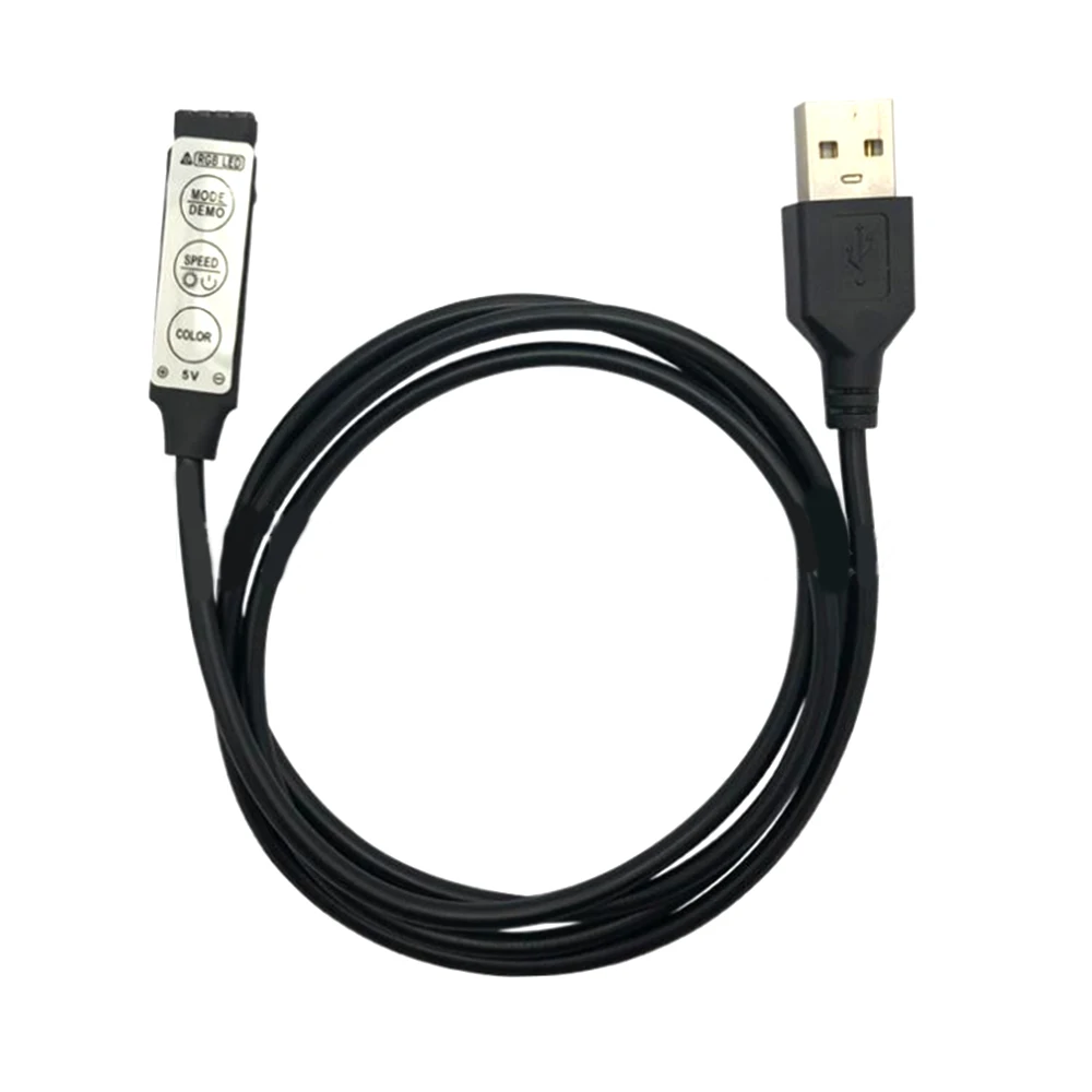 1 м DC5V USB кабель питания провод для RGB светодиодной ленсветильник |