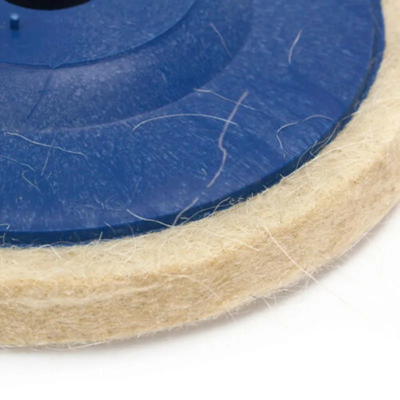 

Practical For Metal Marble Glass Ceramic 4inch 100mm Wool Polishing Wheel Polishing Pads Angle Grinder Wheel Felt Polishing Disc