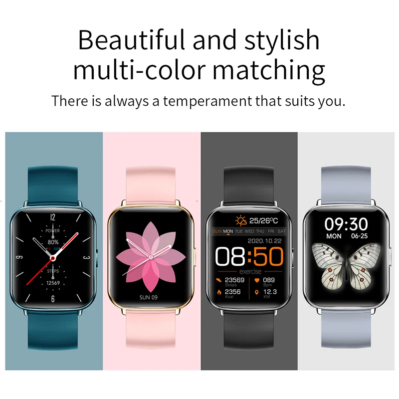 Smart Watch Men Watches Women Android ios Reloj Inteligente Mujer Iwo L12 2021 | Электроника