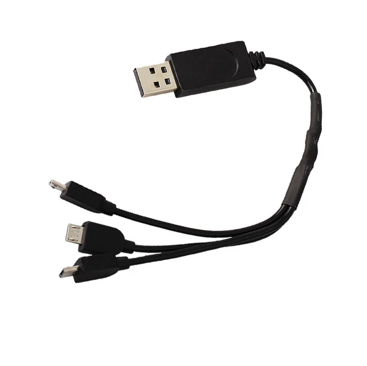 XS809W 3 в 1 мульти зарядное устройство USB зарядное устройство кабель для RC Quadcopter XS809W DM107S usb зарядный кабель аксессуар