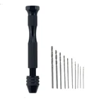 Мини-Сверла спиральные, алюминиевые, без ключа, 1 комплект