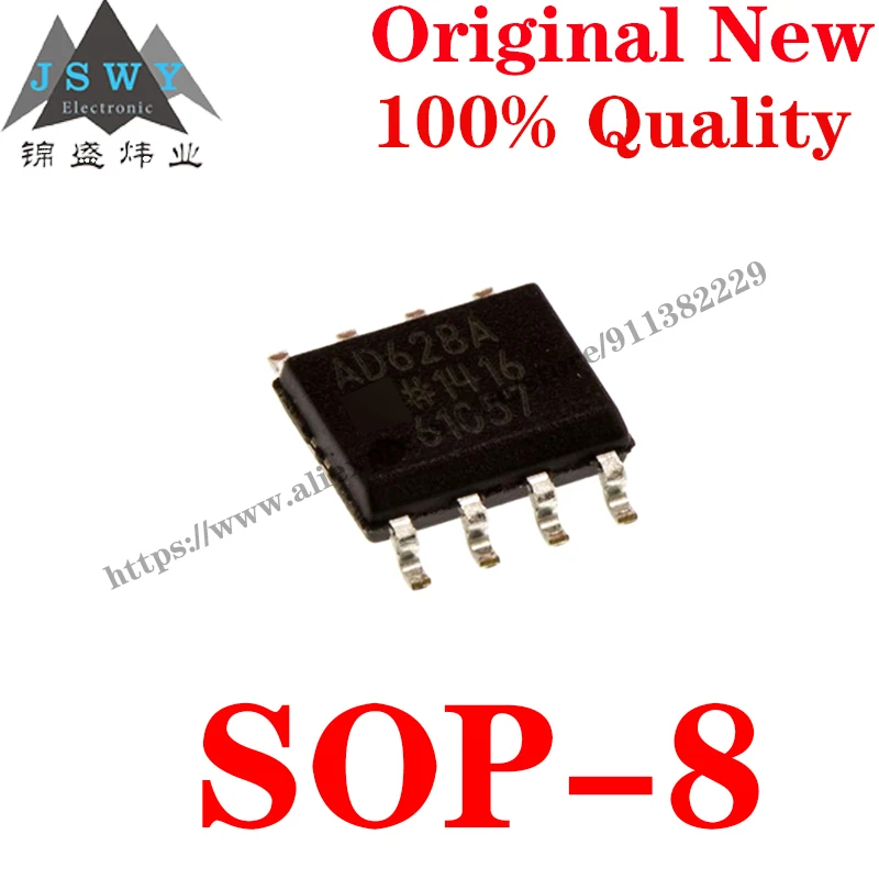 

5~10 PCS AD628ARZ SOP-8 Semiconductor Amplifier IC Differential Amplifier IC Chip with for module arduino Free Shipping AD628ARZ