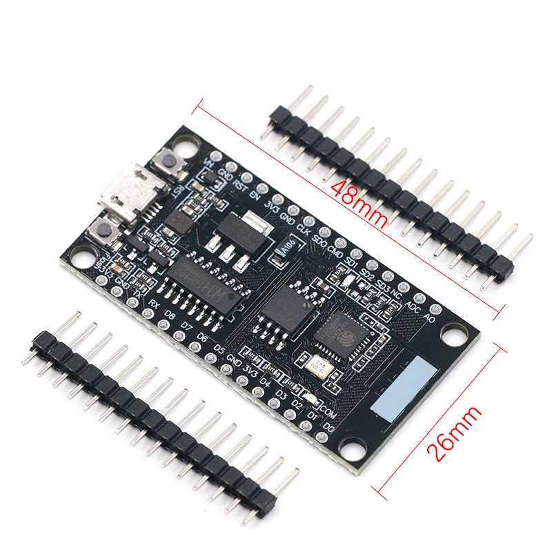 1 шт. NodeMCU V3 Lua WIFI модуль интеграции ESP8266 + дополнительная память 32M Flash USB serial
