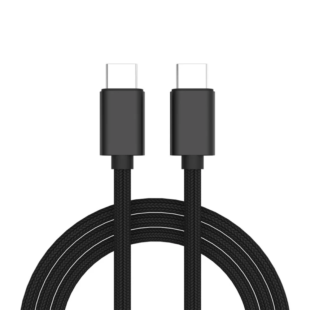 1 м/2 м 60 Вт Плетеный PD type-C Мужской кабель для быстрой зарядки шнур MacBook huawei p30 pro xiaomi