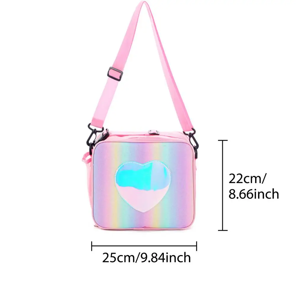 

Portable Cooler Bag Ice Pack Lunch Box Insulation Package Insulated Thermal Food Picnic Bags Pouch For Women Girl Kids Children