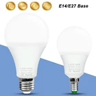 E27 светодиодный светильник 220V SMD 5730 E14 Ampolleta светодиодный + освещение SMD 2835 3 Вт, 6 Вт, 9 Вт, 12 Вт, 15 Вт, 18 Вт, 20 Вт, хит продаж Люстра для домашнего освещения светодиодный лампы