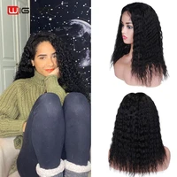 wignee lace closure curly human hair wig for black women 150 density glueless cheap human wigs brazilian remy soft hair 44 wig