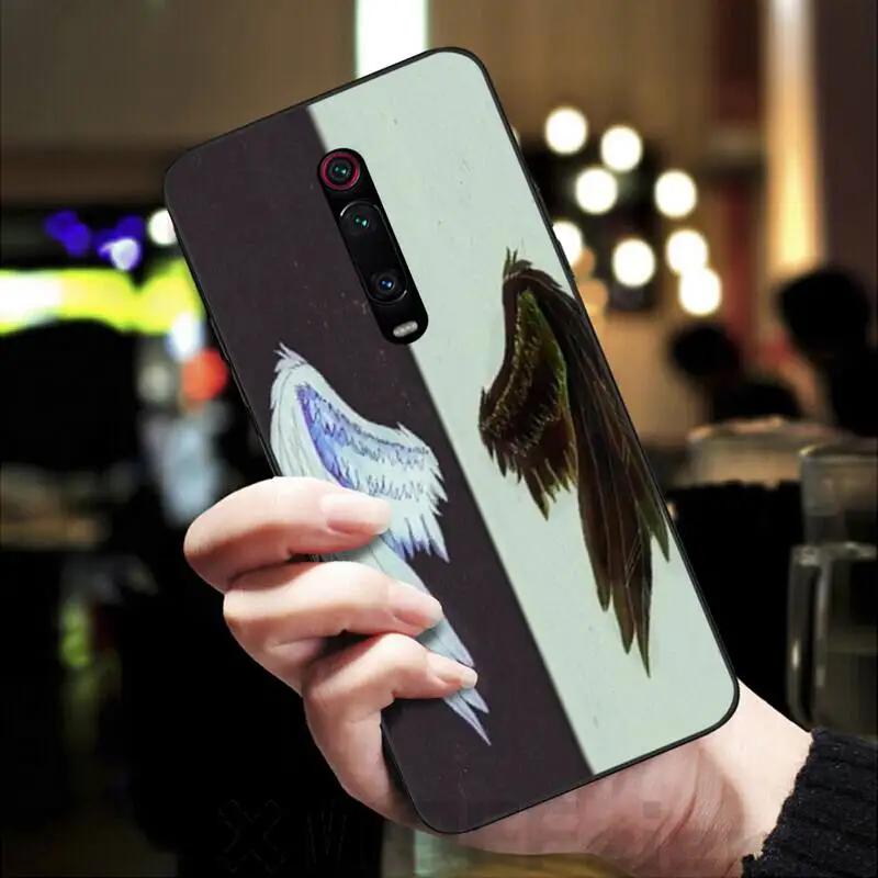 HaNismt чехол с крыльями любви для телефона Redmi S2 5A 5 5Plus 6 6Pro 6A 4X 7 7A | Мобильные телефоны