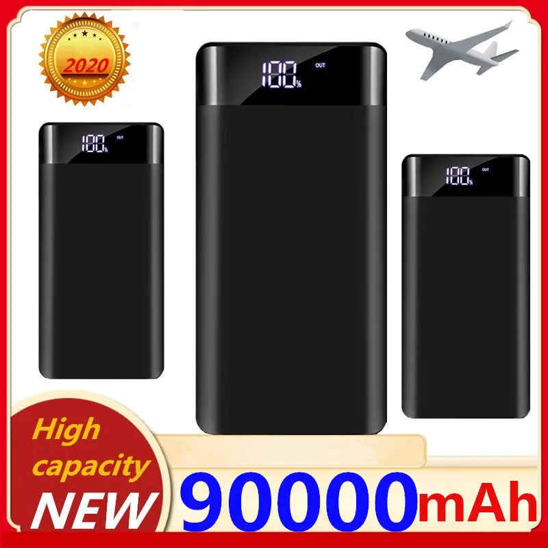 Внешний аккумулятор высокой емкости на 90000 мА · ч с USB портом|Внешние