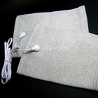 Проводящие волоконный электрод наколенники, массажные наколенники с разъемом 2,5 мм, электрод, свинцовый провод, соединительный кабель, используется для десятки единиц