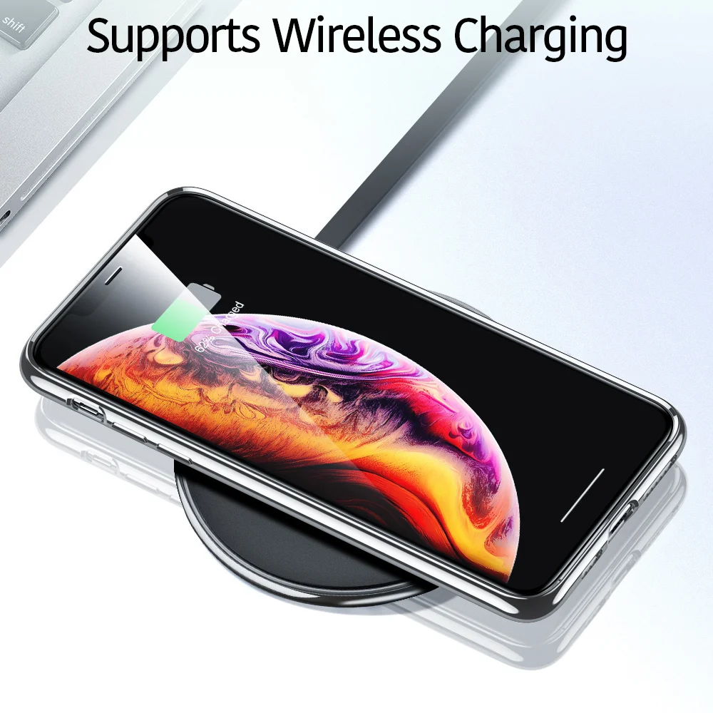 Полуночно зеленый тонкий чехол с покрытием для iPhone 11 Pro Max мягкий силиконовый