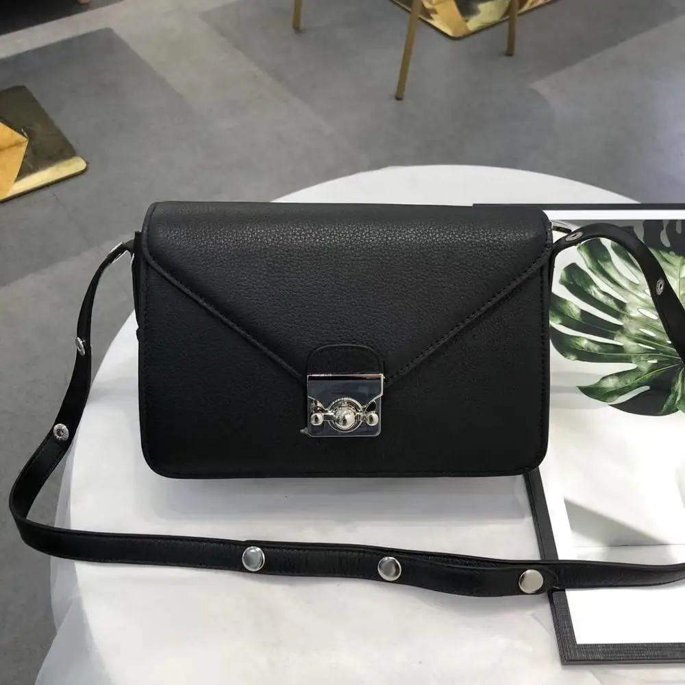 

free shipping 2020 the new style national genuine cow leather women one shoulder bag crossbody bag 25cm 5color