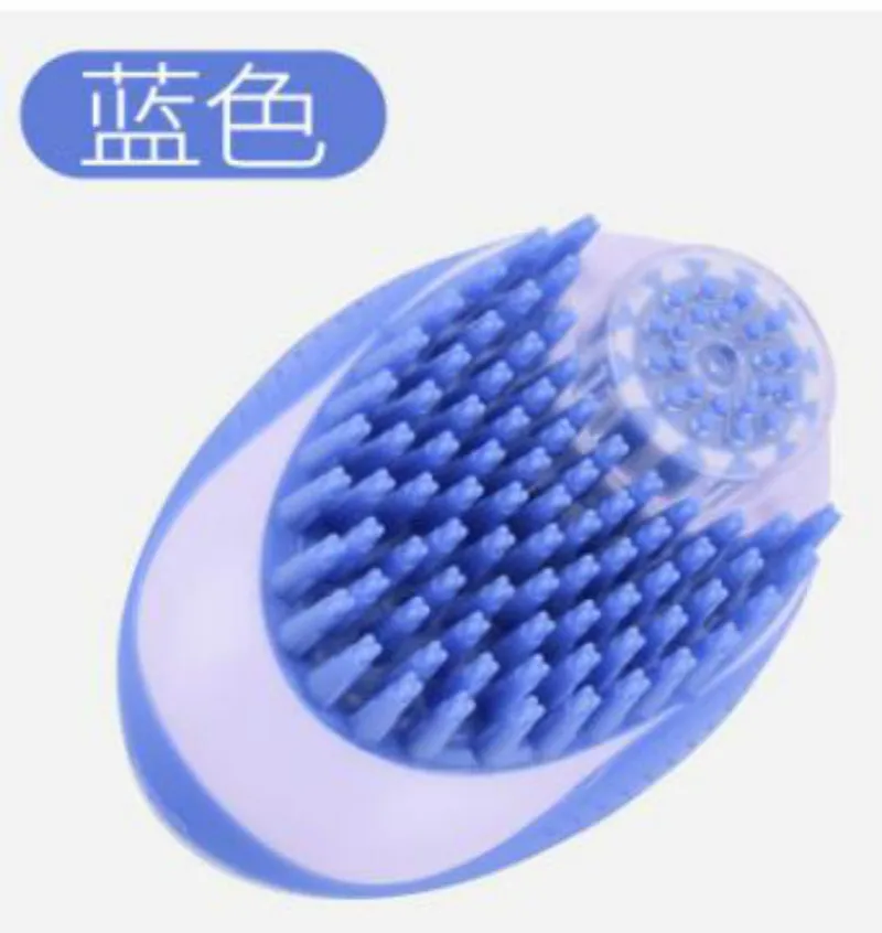 

1pc Dog Bath Brush Comb Silicone Pet SPA Shampoo Massage Brush Shower Hair Removal Comb Pet Cleaning Grooming Tool