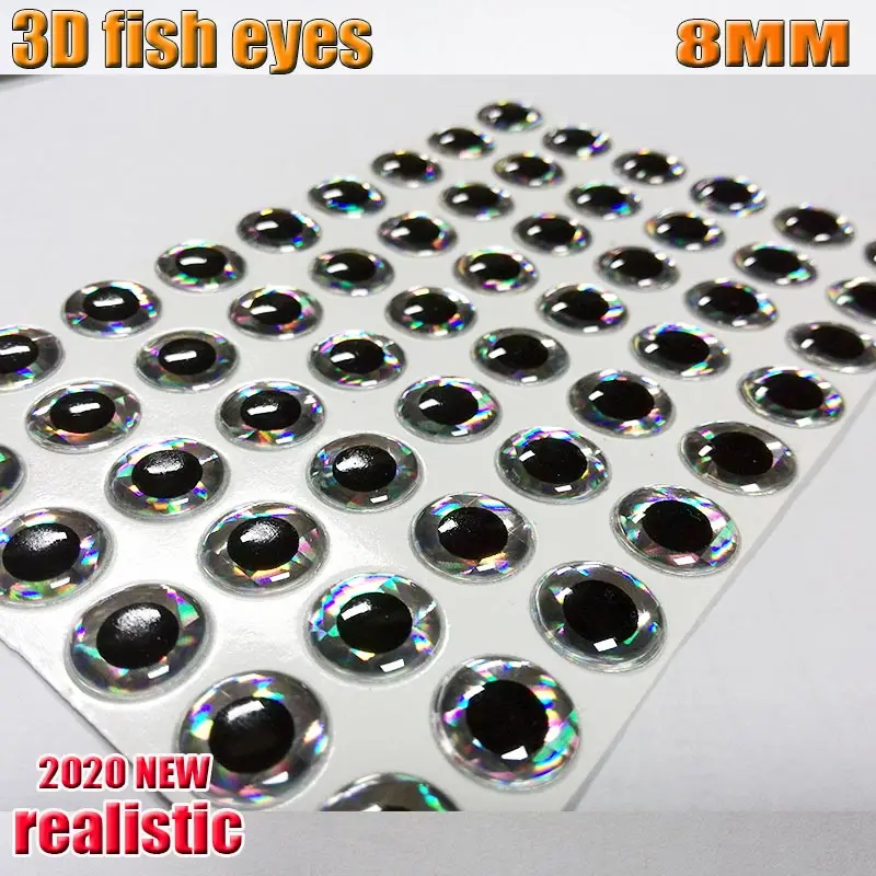 2020 Лидер продаж Красивая 3D приманки глаза выбрать похожая на настоящую три цвета