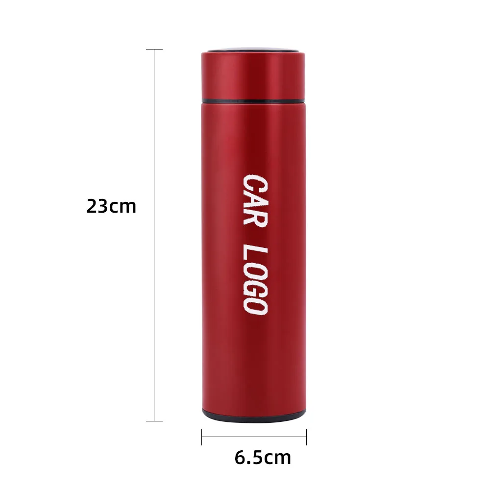 

Laser engraving Temperature Display Vacuum Insulated Cup Stainless Steel Travel Coffee Mug Thermos Flask For Chevrolet cruze