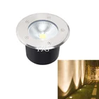 Водонепроницаемый светодиодный подземный светильник, уличная лампа с AC85-265V 12 в пост. Тока для земли, сада, ландшафта, 5 Вт, 10 Вт, 15 Вт, 20 Вт
