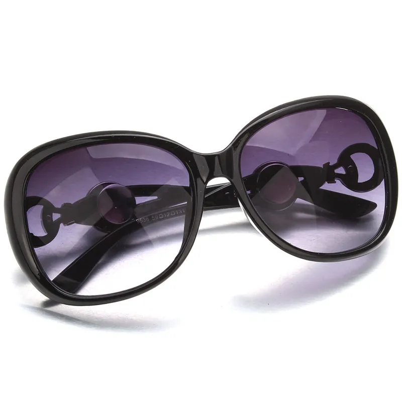 5 цветов Новые солнцезащитные очки с защелкой в стиле ретро овальные подходят для