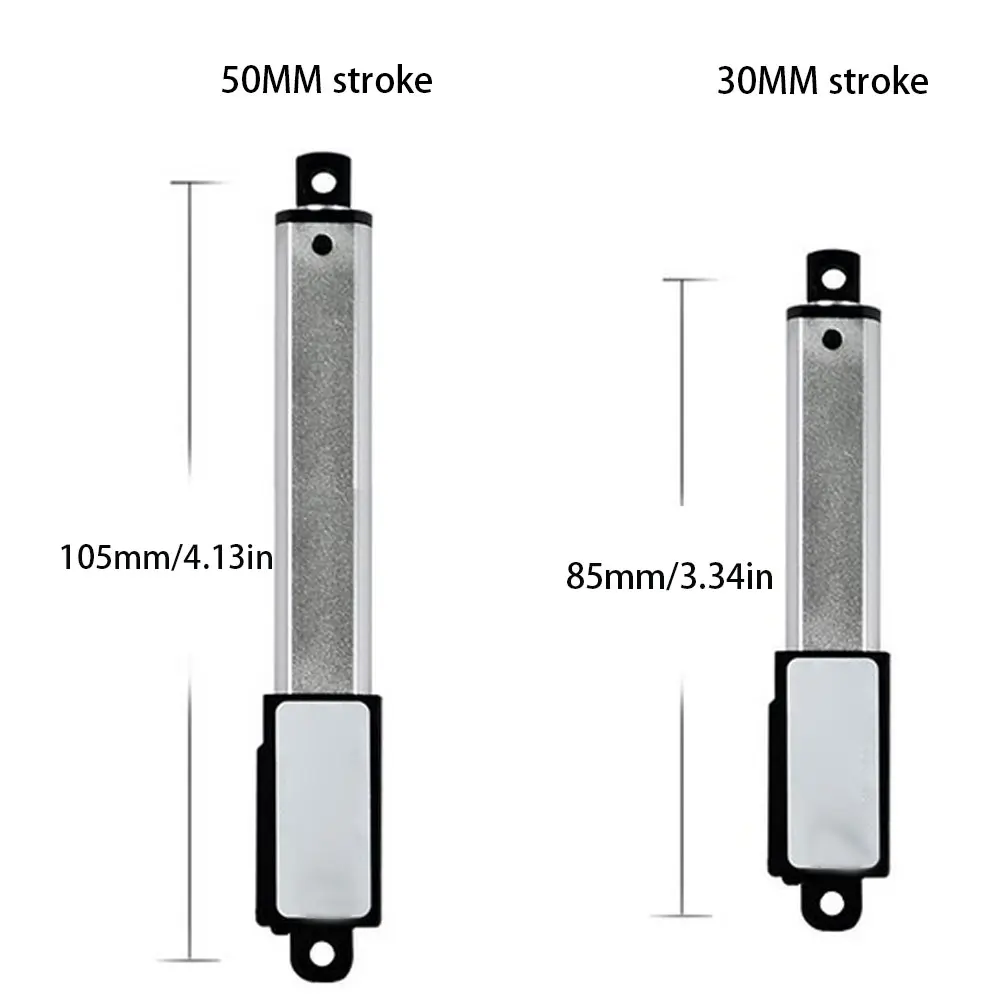 Микро-линейный привод миниатюрный Электрический водонепроницаемый с крепежными