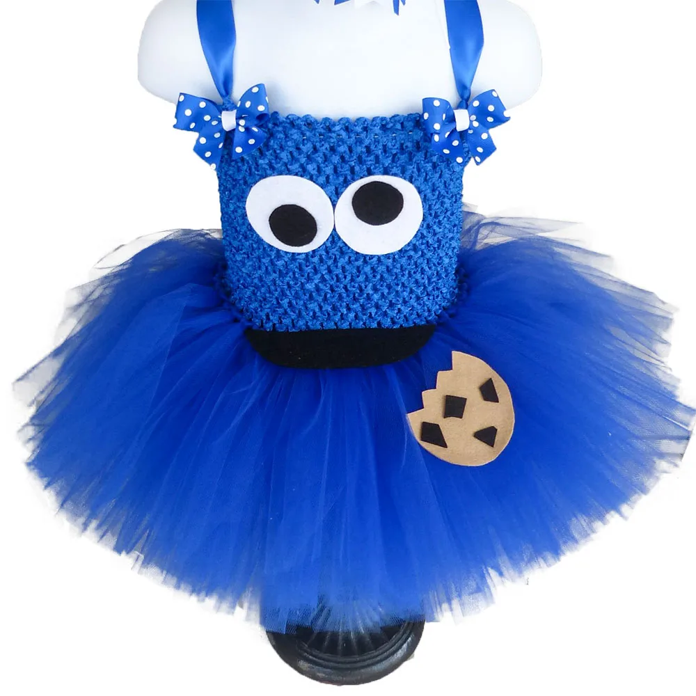 Мультяшное платье-пачка с печеньем королевские ПУШИСТЫЕ платья на день рождения