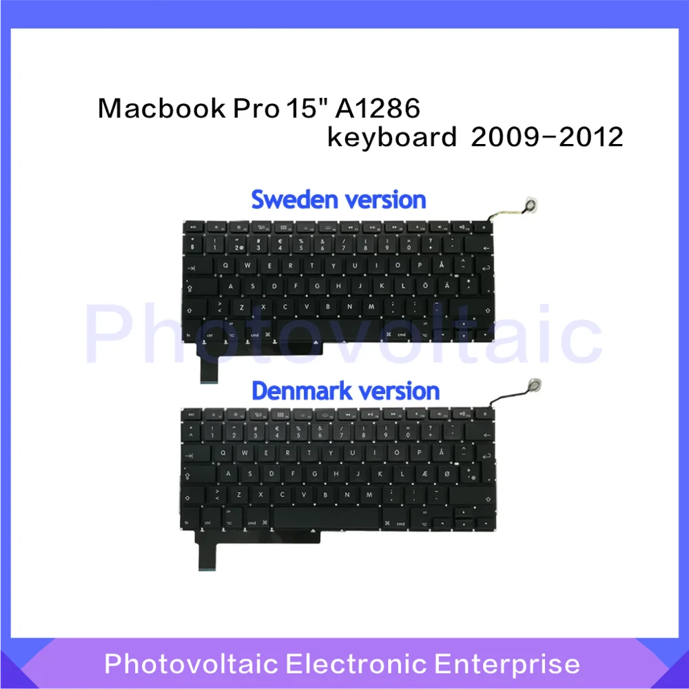 Новинка для Macbook Pro 15 &quotA1286 сменная Клавиатура США Великобритании России Франции