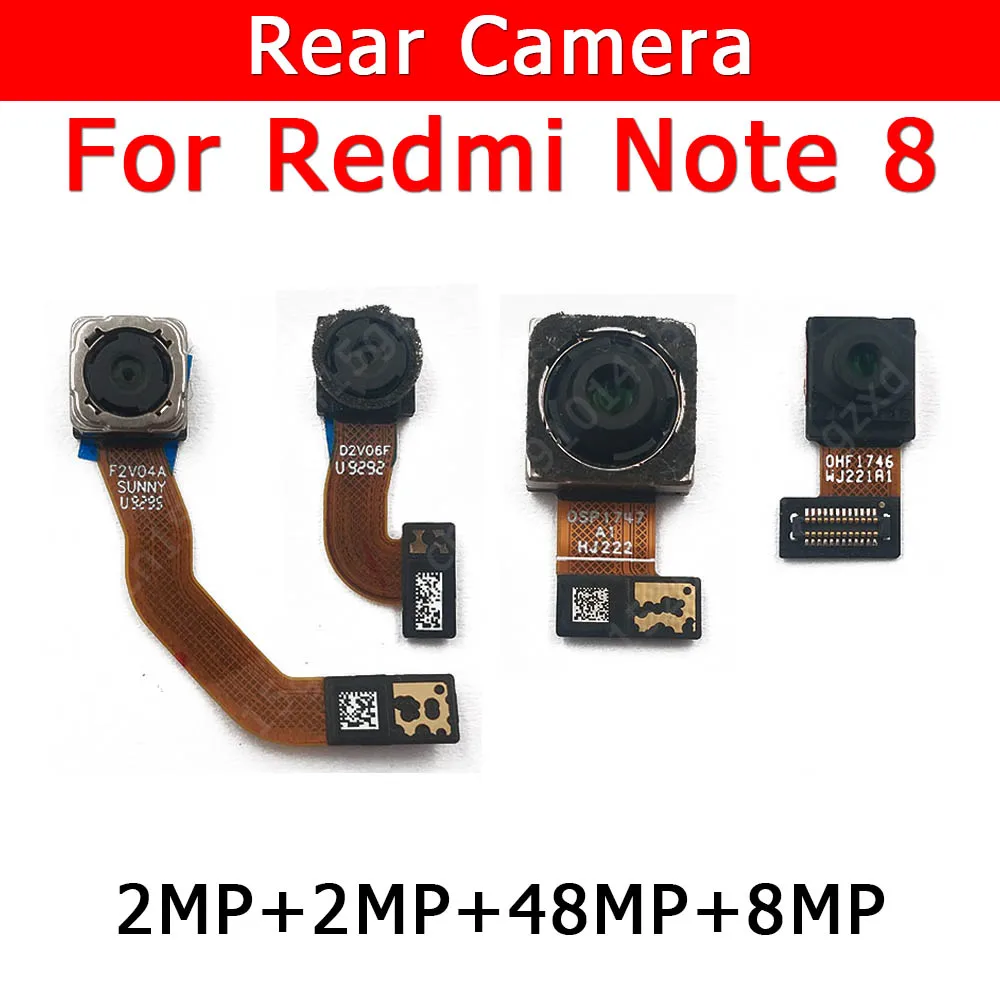 

Original Rear Camera For Xiaomi Redmi Note 8 Note8 Back Main Big Camera Module Flex Cable Replacement Spare Parts