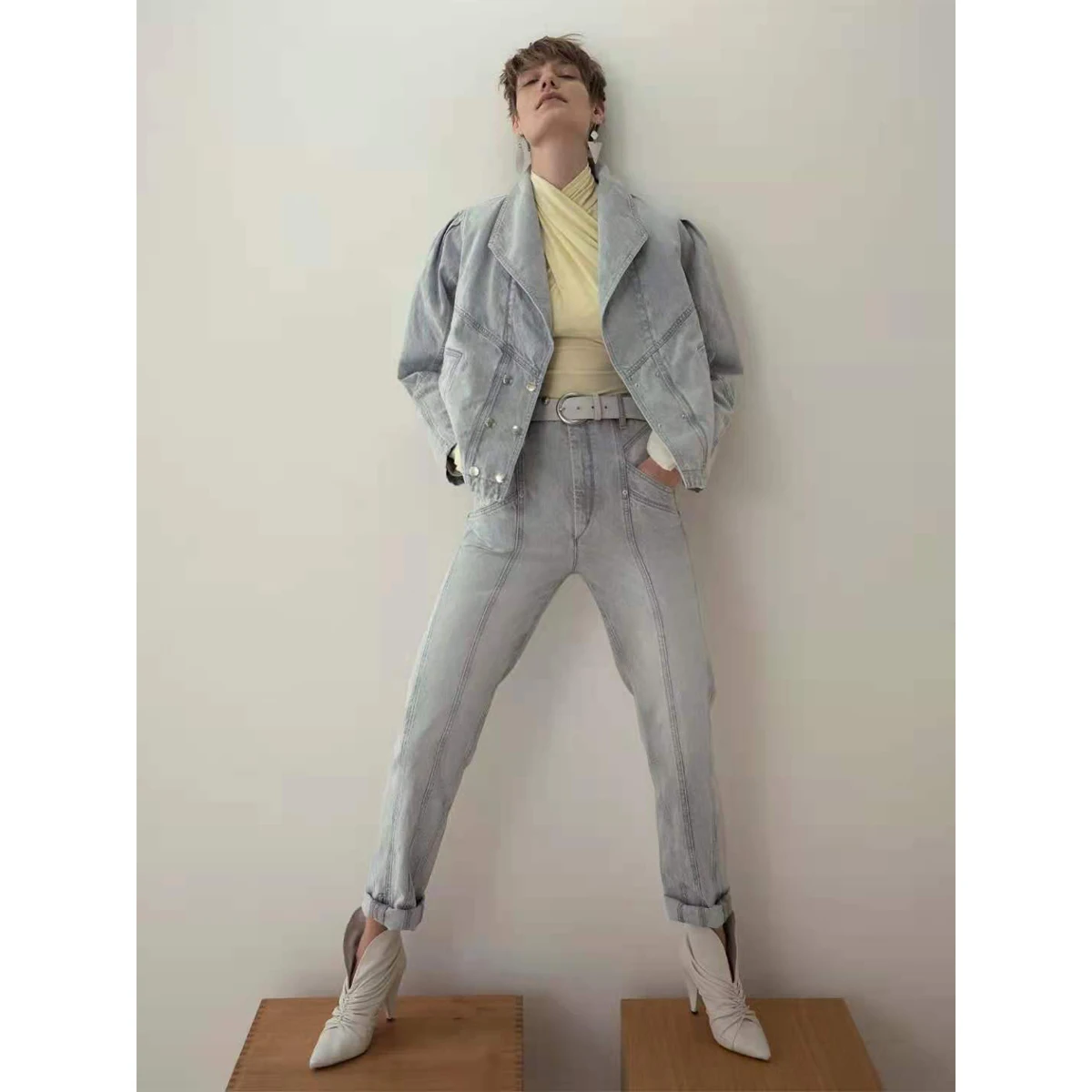 2021 осенне зимние женские брюки хлопковые повседневные узкие эластичные джинсы