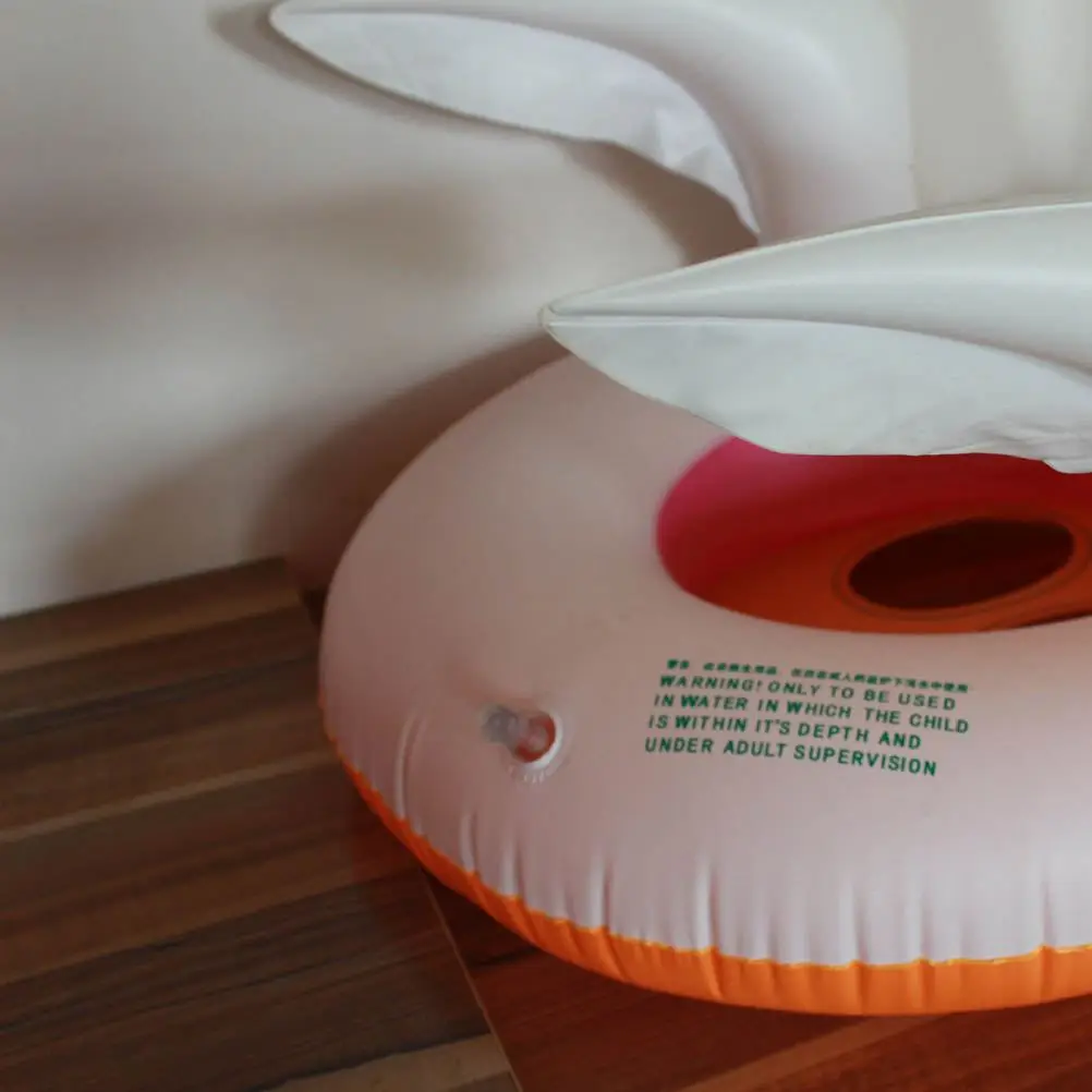 

1pc Water Play Swimming Rings Swan Boat Swim Ring for Children Girl Kids