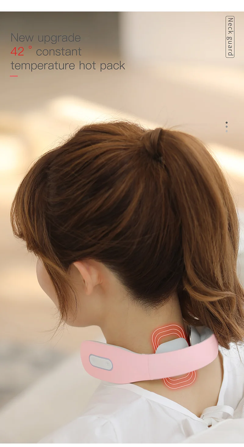 

intelligent neck massager Smart Electric Neck and Shoulder Massager Pain Relief Tool Health Care Relaxation Cervical Vertebra
