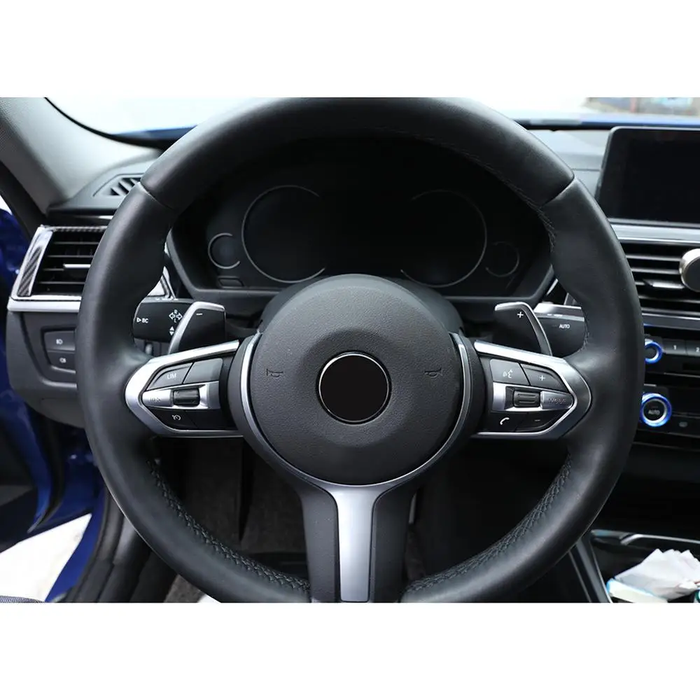 Автомобильная накладка на руль для BMW 1 2 3 4 5 6 Series F20/ F22 / F30/F31 F32/F33/F36 /X5/F15 /X6/F16 M