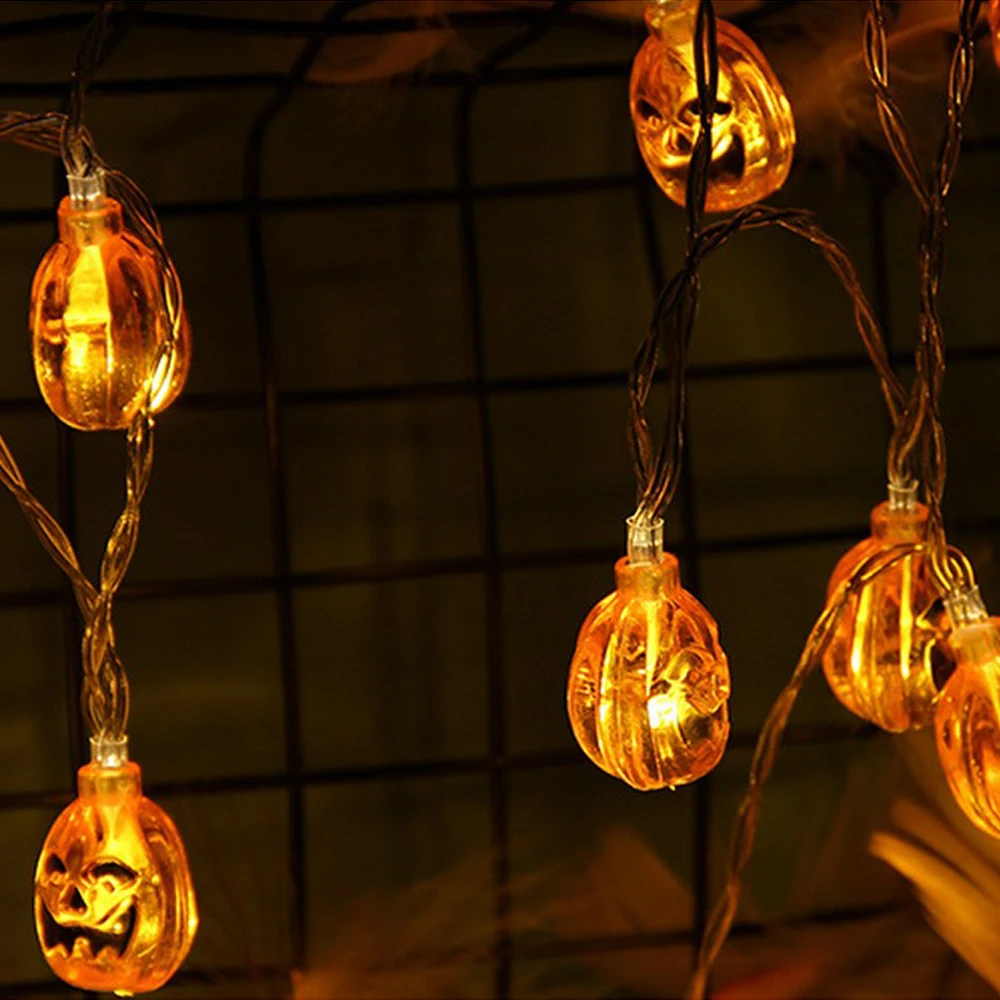 Светодиодная гирлянда на Хэллоуин 100 светодиосветодиодный | Дом и сад