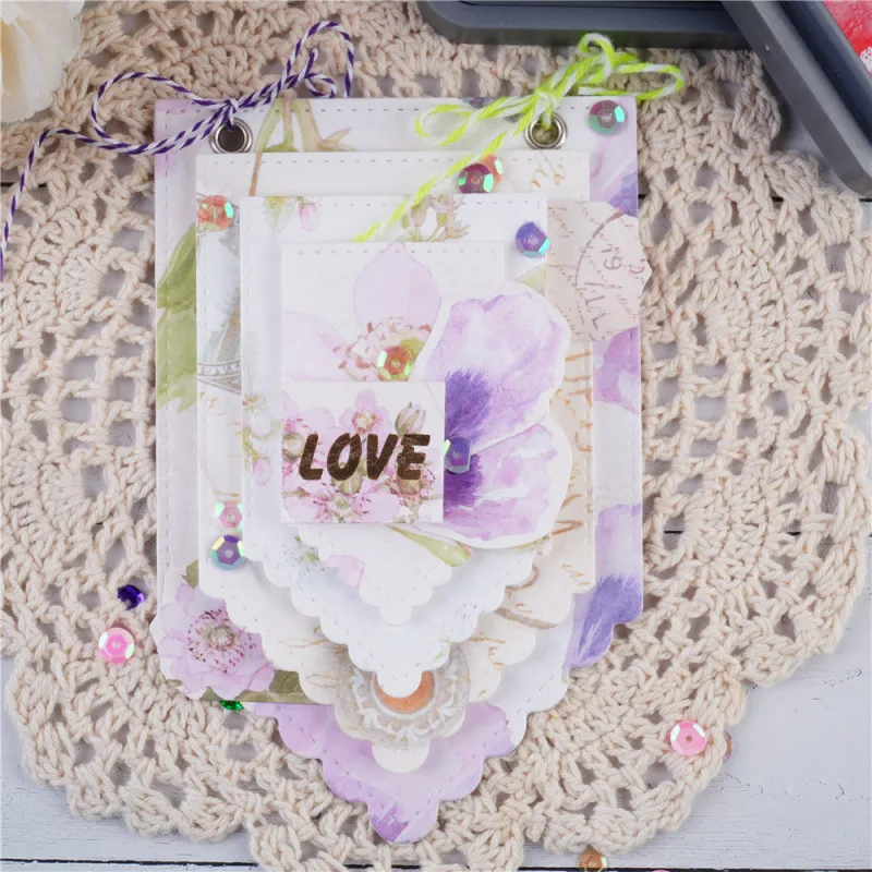 

Craft Banner Frame Metal Cutting Dies For DIY Scrapbooking Album Embossing Paper Cards Decorative Crafts