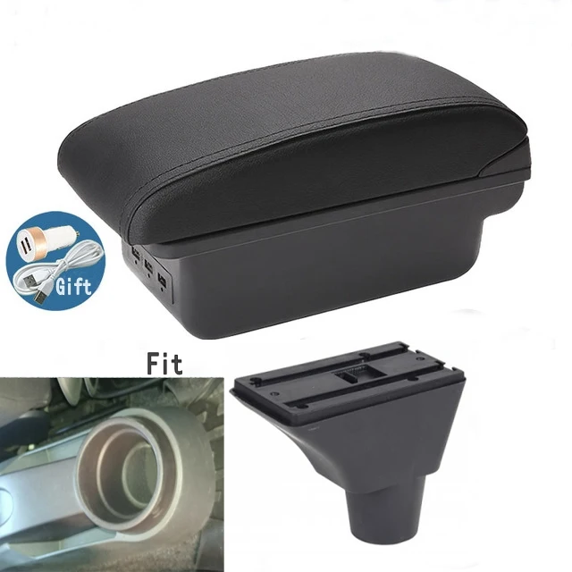 

Подлокотник для Seat Ibiza 6j 6L, центральный контейнер для хранения, подлокотник с подстаканником и USB-интерфейсом