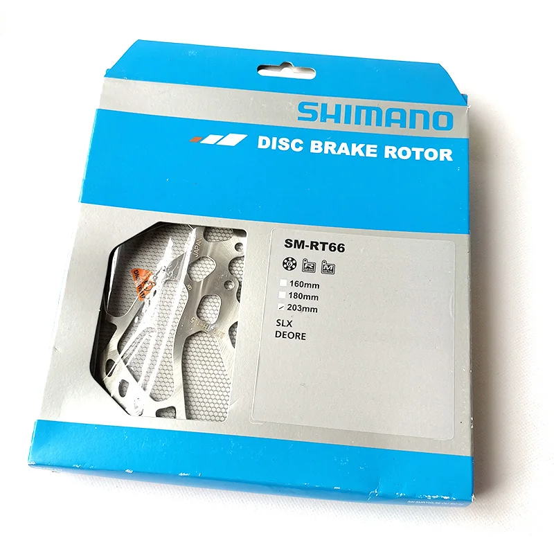 Shimano SLX SM RT66 160 мм/203 мм MTB велосипед 6 болт тип дисковый тормоз ротор запчасти для