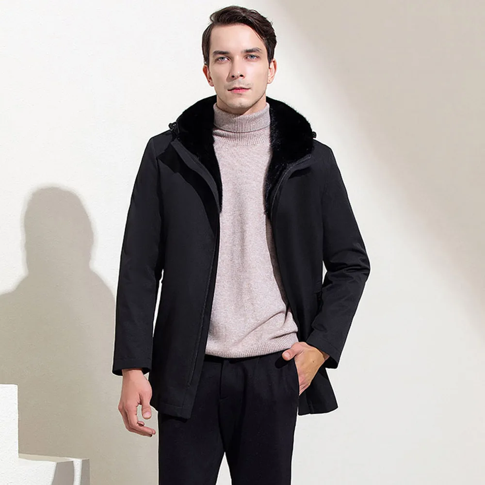 Развивающий коврик для ползания роскошный мех норки с подкладкой парки мужчин