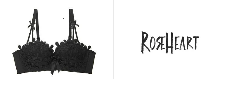 Roseheart, женские модные бюстгальтеры красного и серого цвета, пуш-ап, бантик, беспроводной кружевной бюстгальтер с подкладкой, нижнее белье, бюстгальтер без косточек, нижнее белье, чашечки A B, женские бюстгальтеры